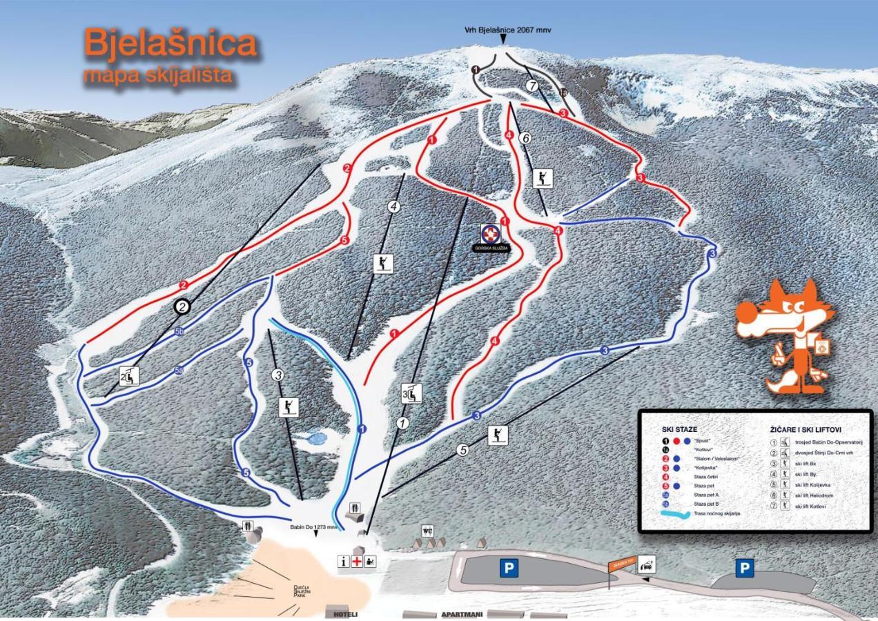 Winter Park Residence Bjelasnica ภายนอก รูปภาพ